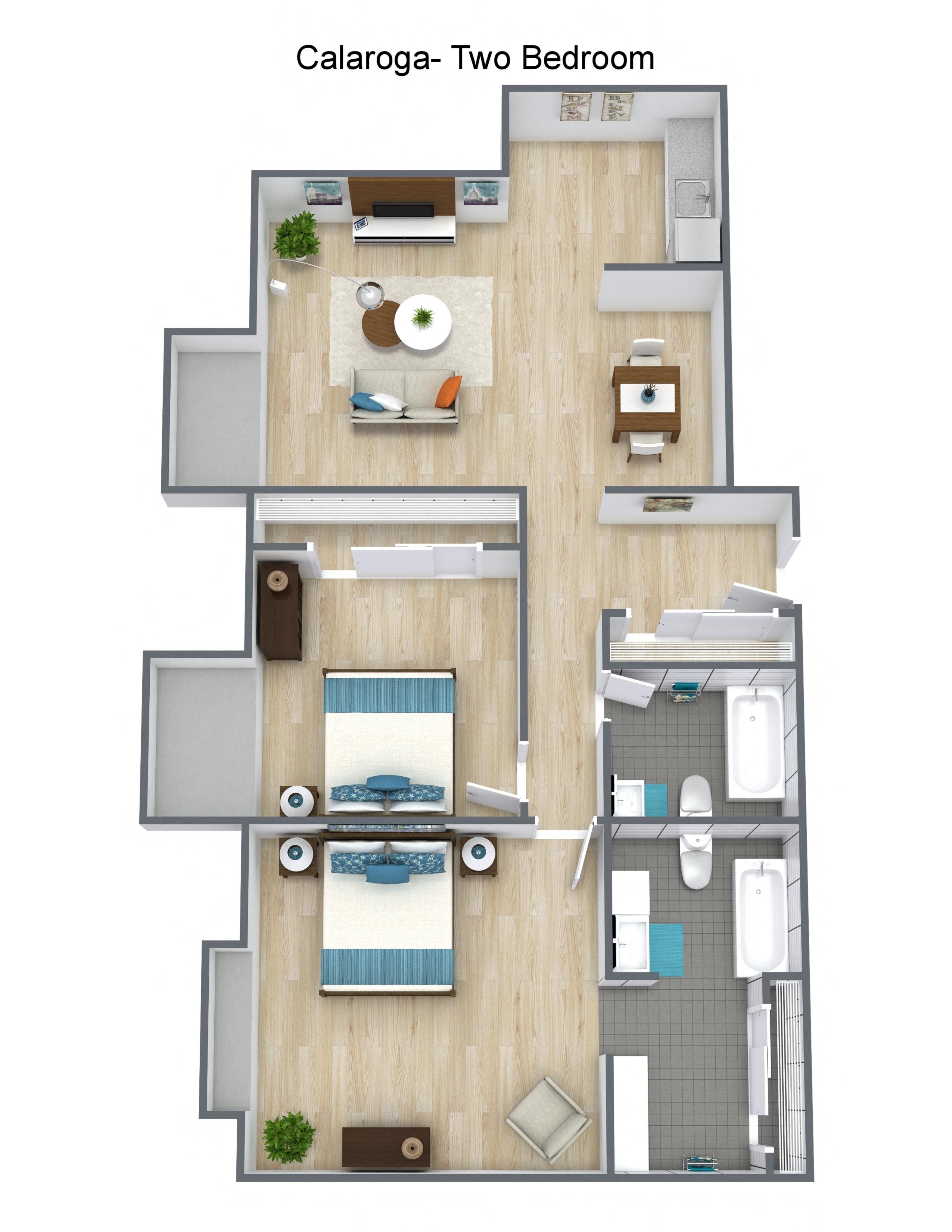 Fremont Floor Plan Fremont Floor Plan at Pacifica Senior Living Calaroga Terrace, Portland